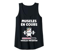 Femme Sport Muscu Muscles En Cours Musclé Humour musculation Débardeur