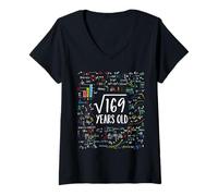 Femme Square Root of 169 13th Birthday 13 Year Old Gifts Math Bday T-Shirt avec Col en V