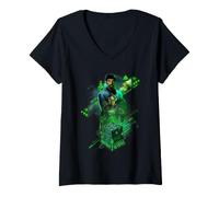 Femme Star Trek Evil Spock Borg Gowran T-Shirt avec Col en V