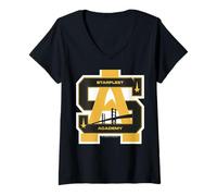 Femme Star Trek Starfleet Academy Starfleet Golden Gate Bridge T-Shirt avec Col en V