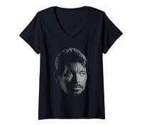 Femme Star Trek The Next Generation Riker Oversized Face T-Shirt avec Col en V