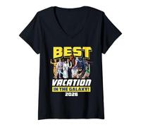 Femme Star Wars Best Vacation in The Galaxy Family Group Trip 2026 T-Shirt avec Col en V