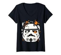 Femme Star Wars Storm Halloween T-Shirt avec Col en V
