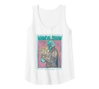 Femme Star Wars The Mandalorian This Is The Linocut Way Débardeur