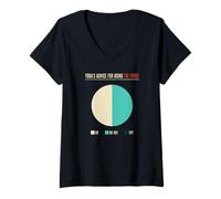 Femme Star Wars Yoda Do Or Do Not There is No Try Funny T-Shirt avec Col en V