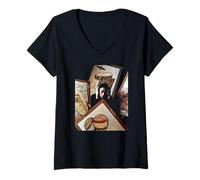 Femme Stephen Tintin Duffy Duran Duran Chris Duffy Photographie T-Shirt avec Col en V