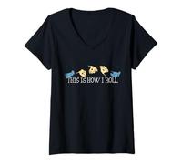 Femme Stingray Lover Funny Ray Manta Ray Stingray pour enfants T-Shirt avec Col en V