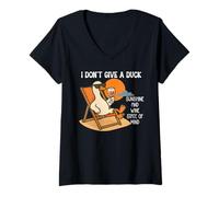 Femme Sunshine & Wine Lovers Beach Wine Its 5 O Clock Summer Drink T-Shirt avec Col en V