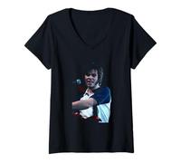 Femme Supergrass Live Gaz Coombes Irvine Beach I Should Coco T-Shirt avec Col en V