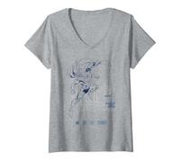 Femme Superman, Super héros masqué, Daily Planet, Tendances de DC Comics T-Shirt avec Col en V