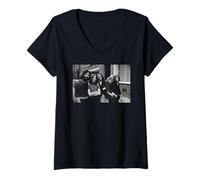 Femme Supertramp Logical Song Rock Band 1970 T-Shirt avec Col en V