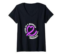 Femme Sœur de Guerrier - EOE Courage T-Shirt avec Col en V