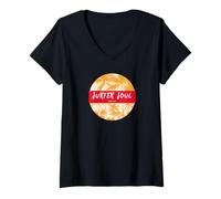Femme Surfer Soul for Life (Graphique de Palmiers) T-Shirt avec Col en V