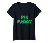 Femme Surnoms Irlandais inspirés de Pie Paddy Hommes Femmes T-Shirt avec Col en V