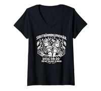 Femme Surströmmingspremiaer 2026 Le Jour Que tu aimes redouter T-Shirt avec Col en V