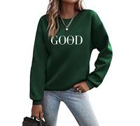 Femme Sweatshirt à Manches Longues Sweat Mode Imprimé Pull Tops Chemisier Temps Libre Sport Fitness Outdoor Basic Casual Style Sweat-Shirt