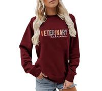 Femme Sweatshirt Fashion, Pull décontracté à Manches Longues et col Rond, Doux et Confortable, idéal pour Tous Les Jours.