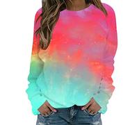 Femme Sweatshirts Sweatshirt Pull Sweat Ado Fille sans Capuche Oversize Sport Grande Taille Hiver Chaud Sweat-Shirt Col Rond Manche Longue Vintage Chic Mode Tops Pull en Laine Femme