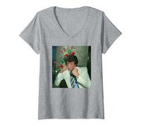 Femme Sylvester Stallone Rambo : Premier Blood Rocky III (1982) T-Shirt avec Col en V