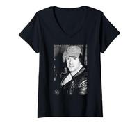 Femme Sylvester Stallone Rocky Balboa, lauréat de l'Oscar 1977 T-Shirt avec Col en V