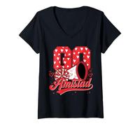 Femme Système Go Amistad RCA House Amistad House of Friendship T-Shirt avec Col en V