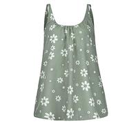 Femme T-Shirt Débardeur - avec Soutien-Gorge Intégré Sexy Été Tunique Vest Ample Chemise sans Bretelle Haut Doux et Confortable Lâches Haut Casual Basique Tee Shirt 2024