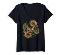 Femme T-Shirt des Droits De l'homme Protester Contre Le Féminisme T-Shirt avec Col en V