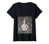 Femme T-Shirt Narcisse Mythologie Grecque Grèce Antique Cephissus T-Shirt avec Col en V