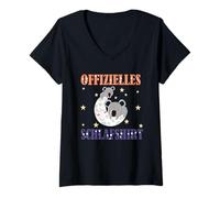 Femme T-shirt officiel avec ours Koala mignons T-Shirt avec Col en V