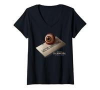 Femme Talamasca Key Art T-Shirt avec Col en V