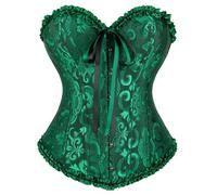 Femme Tank Tops Top Halloween Gaine Amincissante Ventre Plat, Rétro Gothique Punk Push-Up sans Manches Compression Jacquard Style Palais sous-Vêtements De Base Dentelle Shaper pour Fête Bal