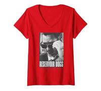 Femme Tarantino Reservoir Dogs Classic Indie Film Citation Mr. Blonde T-Shirt avec Col en V