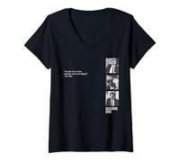 Femme Tarantino Reservoir Dogs Crime Thriller Film Mr. White Citation T-Shirt avec Col en V
