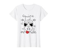 Femme Team De La Mariée EVJF Future Mariée équipe T-Shirt