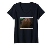 Femme Ted TV Series Puffy Bear T-Shirt avec Col en V