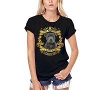 Femme Tee-Shirt Bio - Staffordshire Bull Terrier Dog - Moment I Saw You I Loved You Puppy - T-Shirt Graphique Éco-Responsable Vintage Cadeau Nouveauté