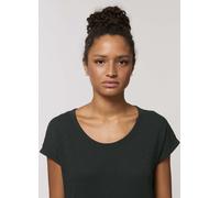 Femme Tee-Shirt Bio - The Moment I Saw You I Loved You - Cute Dalmatian Dog Paw Funny - T-Shirt Graphique Éco-Responsable Vintage Cadeau Nouveauté