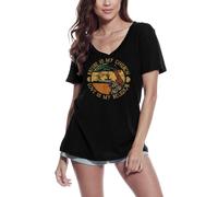 Femme Tee-Shirt Col V La Nature Est Mon Église L'amour Est Ma Religion Le Yoga La Paix - Nature Is My Church Love Is My Religion Yoga Peace - T-Shirt Graphique Éco-Responsable Vintage Cadeau Nouveauté