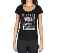 Femme Tee-Shirt Pièces D'origine Vieillies À La Perfection 1964 - Original Parts Aged To Perfection 1964 - 60 Ans T-Shirt Graphique Idée Cadeau 60e Anniversaire Vintage Année 1964 Nouveauté