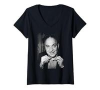 Femme Telly Savalas Theo Kojak Acteur 1976 T-Shirt avec Col en V