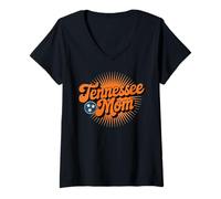 Femme Tennessee Mom T-Shirt avec Col en V