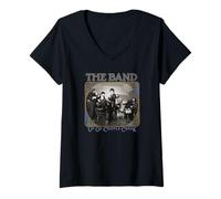 Femme The Band Up On Cripple Creek Photo par David Gahr T-Shirt avec Col en V