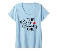 Femme The big booty one fun girlfriend cousins bridesmaids escapade T-Shirt avec Col en V