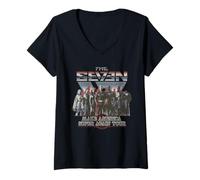 Femme The Boys The Seven Make America Super Again Superhero Show T-Shirt avec Col en V