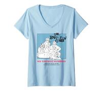 Femme The Breakfast Club Rendez-Vous Samedi Prochain T-Shirt avec Col en V
