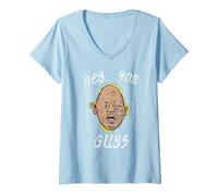 Femme The Goonies Sloth Movie Hey You Guys Face Pose Classique des années 80 T-Shirt avec Col en V