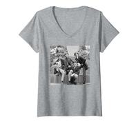 Femme The Kinks Rock Band You Really Got Me 1964 T-Shirt avec Col en V