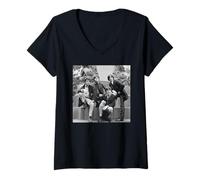 Femme The Kinks You Really Got Me Rock Band 1964 T-Shirt avec Col en V