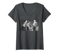 Femme The Last of The Summer Wine Compo & Co Stage Show 1984 T-Shirt avec Col en V