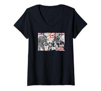 Femme The Lone Ranger Frontier Legends Collage T-Shirt avec Col en V